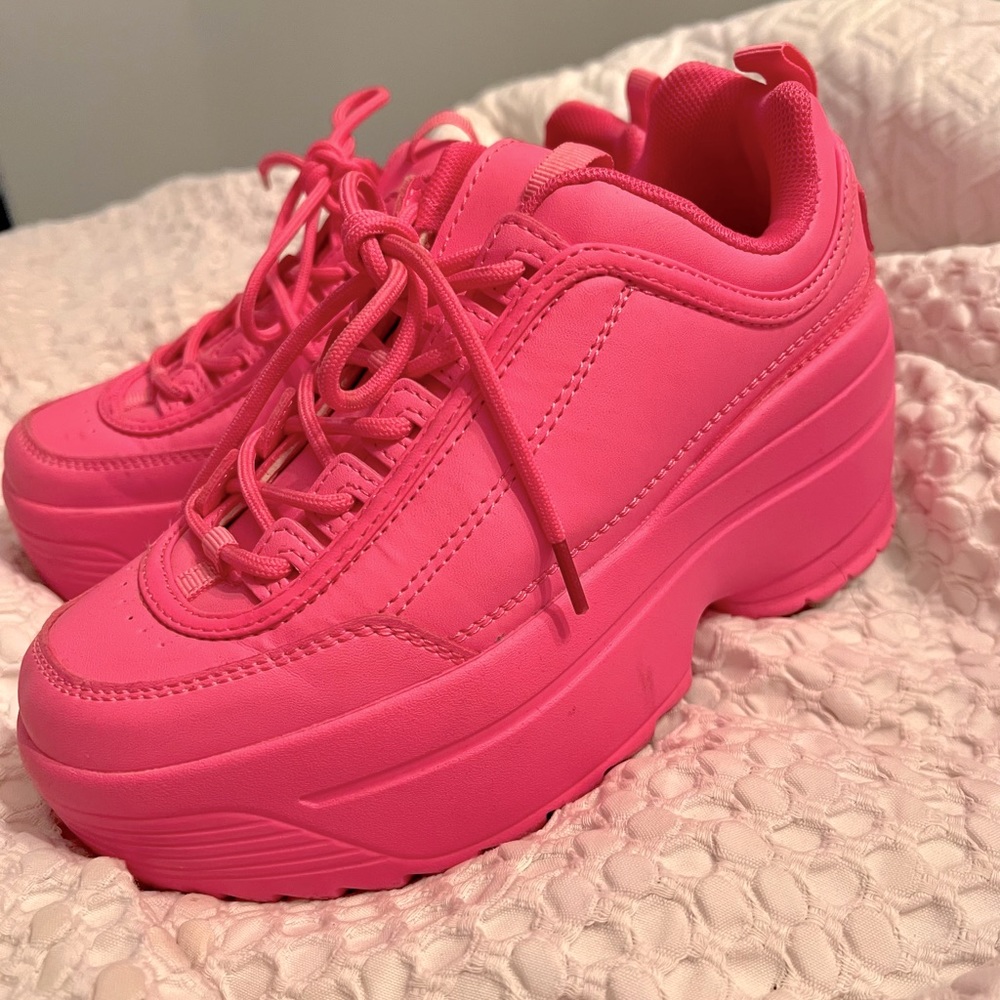 Woman sneakers pink Size 6